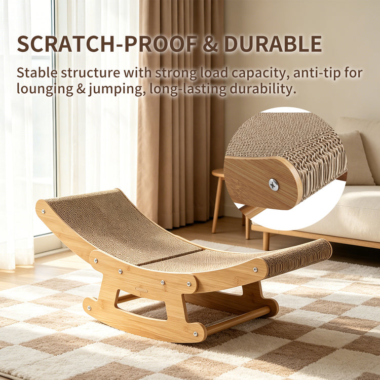 Cat Rocking Scratcher Chair