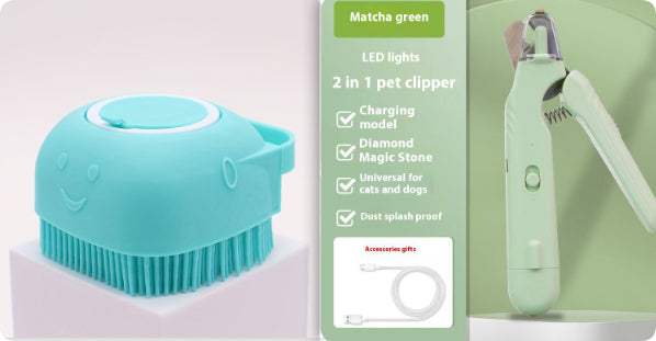 2-in-1 LED Pet Nail Clippers