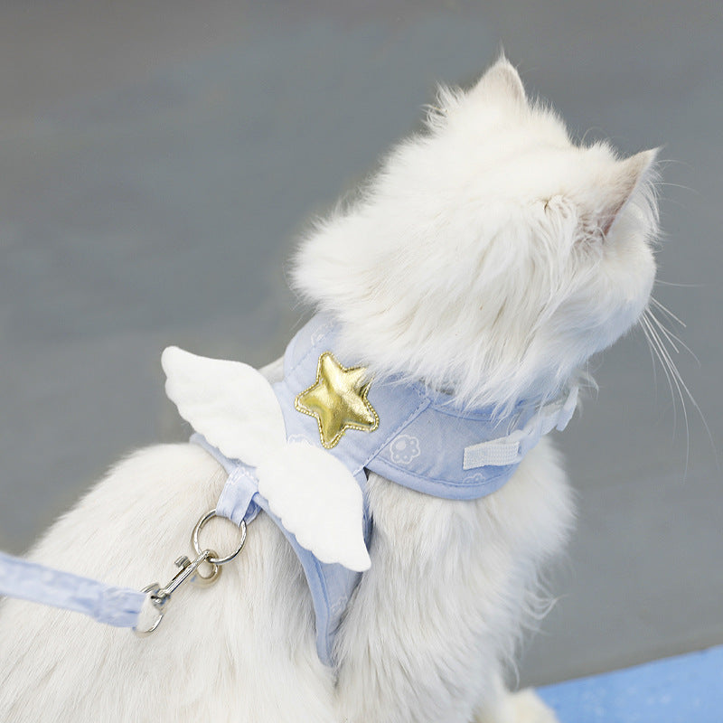 Angel-Wing Cat Harness & Leash