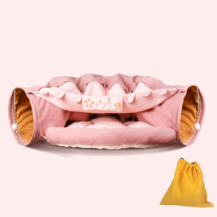 All-Season Cat Tunnel Bed