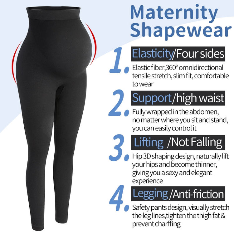 High-Waist Maternity Leggings