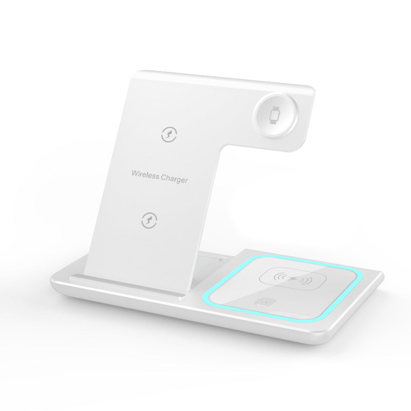 White X455 wireless charging station side view