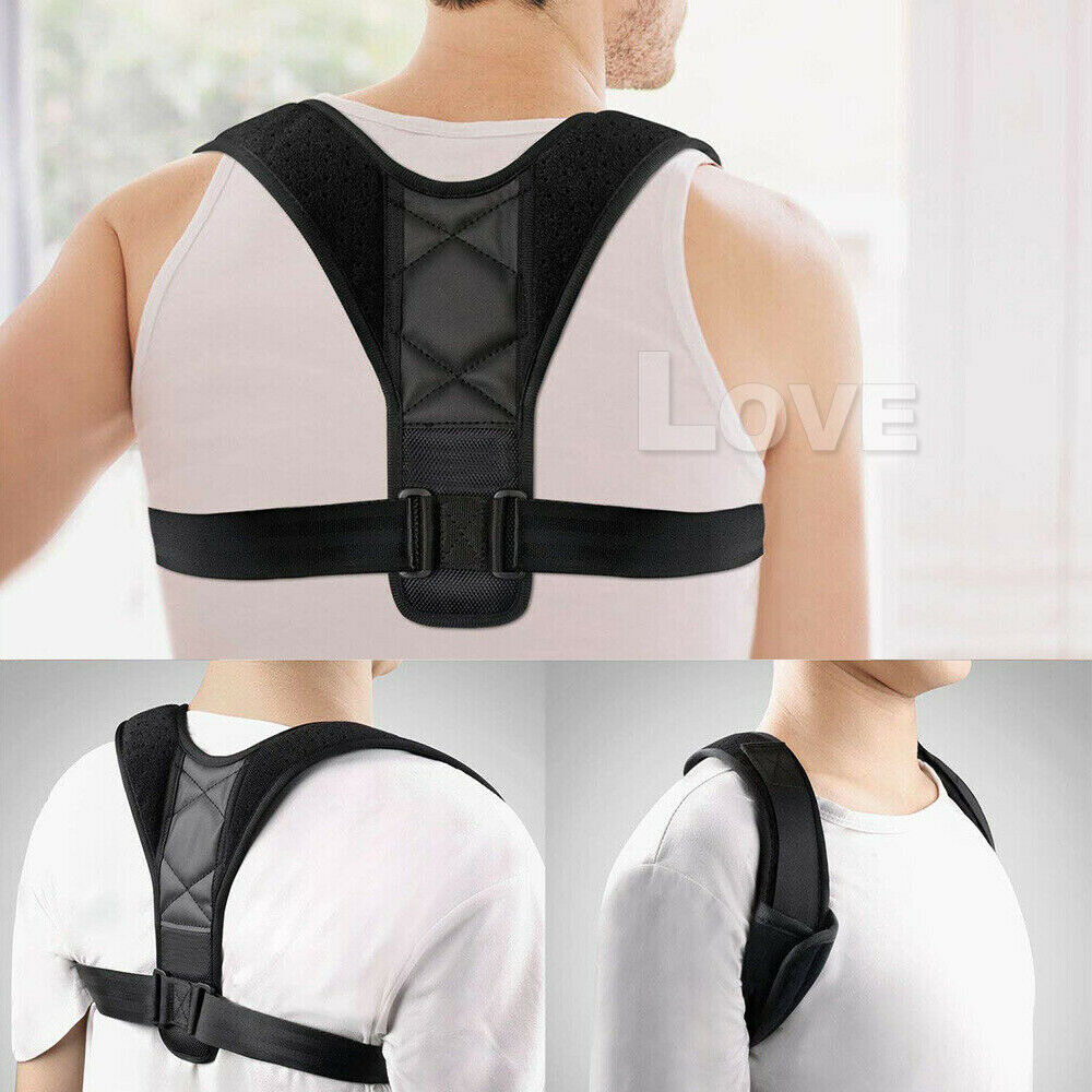Posture Clavicle Support Corrector Back Straight Shoulders Brace Strap Correct