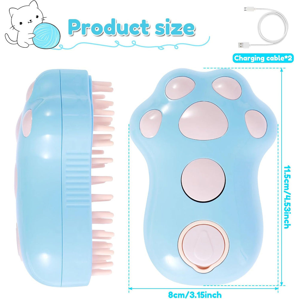 Rechargeable Pet Misting Brush
