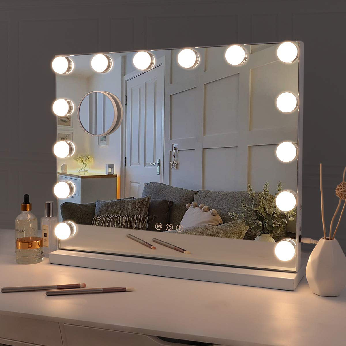 Lighted Vanity Makeup Mirror
