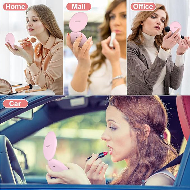 LED Travel Makeup Mirror