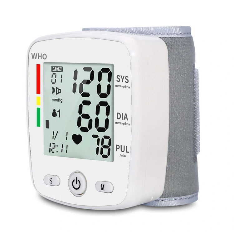 Wrist Blood Pressure Monitor With USB Charging 2 X 90-Reading Memory Cuff Included FDA Certified